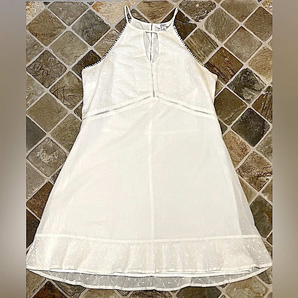 Candies White Eyelet Dress Graduation Sundress
